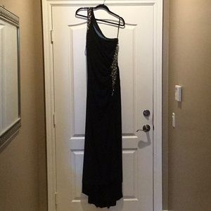 Black formal dress